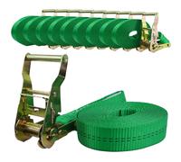 TrutzHolm 10x Correa de Amarre Profesional Carraca 1 Pieza 6 m 2 t 2000kg