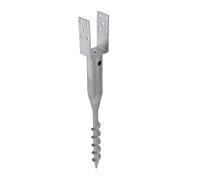 TRUTZHOLM Hülse De Suelo Para Poste U-Perfil 70-100 Mm Acero Galvanizado