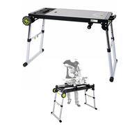 TRUTZHOLM Mesa De Máquina Sierra De Ingletes Banco Rodante Negro 44 cm