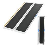 TRUTZHOLM Rampa de Umbral 152CM 272KG Plegable Aluminio Antideslizante