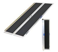 TRUTZHOLM Rampa de Umbral 184CM 272KG Plegable Aluminio Antideslizante