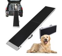 TrutzHolm® Rampa Para Perros Plegable Aluminio 183 cm 180 kg Kofferraumrampe
