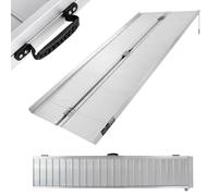 TrutzHolm® Rampa para Silla de Ruedas Aluminio 184 cm Plegable Antideslizante