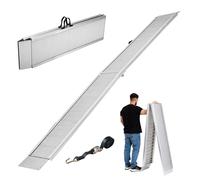 TRUTZHOLM Rampe Aluminio Klappbar 307 cm 450 kg Rampa De Carga Gris
