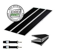 TRUTZHOLM Rampe de Carga 2 Plegable de Aluminio 175 cm 1020 kg Antideslizante