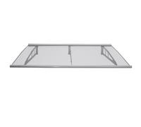 TRUTZHOLM Techo Vordach Aluminio Refugio Puerta 3 mm Policarbonato UV