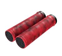 Truvativ Descendant Grips Single Locking Red/Blood Red 133Mm