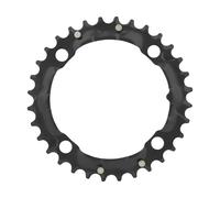 Truvativ Plato MTB 4 brazos, acero, Círculo de agujeros de 104 mm negro 48 dientes