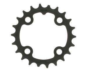 Truvativ Plato MTB 4 brazos, Alu, Círculo de aguje. 64 mm p. X0 / X9 / X7 / X5 negro 22 dientes