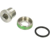 Truvativ Tornillo de biela M15/M22 con extractor GXP gris one_size