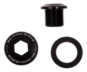 Truvativ Tornillo de biela M15/M26 con extractor GXP negro one_size