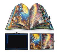 Truwheelz Carpeta de Almacenamiento Extragrande Amantes de los Puzzles, Organizador Que Ahorra Espacio para 20 Puzzles, Bolsas de Aluminio HD, Regalos de Puzzles y Mucho más