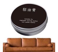 Trveqhk Acondicionador de muebles de cuero, acondicionador de chaqueta, limpieza de sofá, mantequilla de cuero, cera de pulido de muebles, limpiador de muebles, bálsamo de reparación de sofá, cuidado