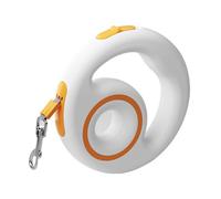 Trveqhk Cuerda de tracción retráctil para mascotas, cuerda de tracción ajustable para caminar para gatos, cuerda de entrenamiento ergonómica antideslizante, cuerda de gato que absorbe los golpes para