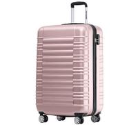 TRVLMORE Maletas de Viaje Cabina - Maleta Cabina 55x40x20 - Maletas de Cabina - Malas de Viagem - Maleta de Mano - Trolley Cabina - Mala Viagem - Maleta Pequeña con Ruedas - Rosa