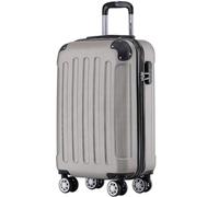 TRVLMORE Maletas de Viaje Cabina - Maleta Cabina 55x40x20 - Maletas de Cabina - Malas de Viagem - Maleta de Mano - Trolley Cabina - Mala Viagem - Maleta Pequeña con Ruedas - Champán