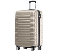 TRVLMORE Maletas de Viaje Cabina - Maleta Cabina 55x40x20 - Maletas de Cabina - Malas de Viagem - Maleta de Mano - Trolley Cabina - Mala Viagem - Maleta Pequeña con Ruedas - Champán