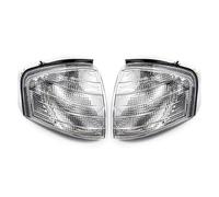 TRVQOT Para Benz Clase C W202 1994 1995 1996 1997 1998 1999 2000 1 Par De Luces De Esquina Lámparas De Señal De Giro 2028261243 lateral Indicador intermitente de retrovisor