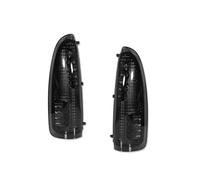 TRVQOT Para Ford F250 F350 F450 Para Super Para Duty 2003-2007 Para Excursion 2000-2005 Luz De Giro Espejo Lateral Ámbar lateral Indicador intermitente de retrovisor(Smoke Lens)