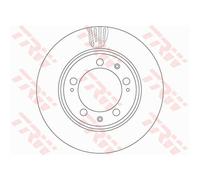 TRW 2X Disco De Freno Delante 297 Ventilado Para Porsche 911 Cabriolet 964