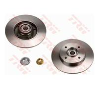 TRW 2X Disco De Freno Trasero 249 Para Peugeot 307 3A/C 3H 3E Citroën C4