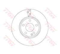 TRW 2X Disco De Freno Ventilado Delante Compatible Para Infiniti Q30