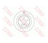 Disco de freno TRW DF6755 trasero, ventilado , 1 Pieza