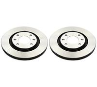 2x TRW DF1220 Disco de Freno para Peugeot 206Cc 2D Citroën Berlingo/Berlingo
