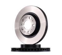 Disco de freno TRW DF4238 delantero, ventilado , 1 Pieza