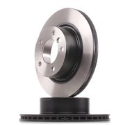 Disco de freno TRW LUC DF4449 delantero, ventilado , altamente carbonizado, 1 Pieza