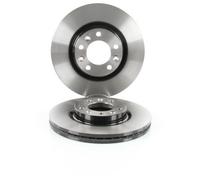 Disco de freno TRW DF6121 delantero, ventilado , 1 Pieza