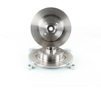 Disco de freno TRW LUC DF4272BS trasero, macizo, 1 Pieza