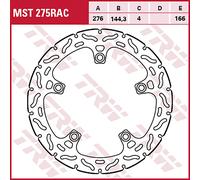 TRW Discos de freno Racing Delanteros DELANTE., MST275RAC FIJO