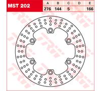 TRW Discos de freno TRW MST202,DIÁM.276MM,FIJO