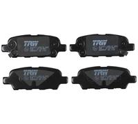 TRW GDB3507 Pastillas de Freno Juego de 4 para Nissan Qashqai I (J10, NJ10) 2006-2015 Eje Trasero y Otros Vehículos