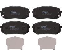 TRW Juego de pastillas de freno GDB3640 para Hyundai i40 (4 piezas)