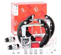 TRW GSK1404 Kit frenos disco de tambor para VW Polo V Hatchback (6R1, 6C1)