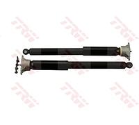 TRW Amortiguador JGS1272T para Mercedes-Benz Eje trasero espiga arriba Presión de gas 2x