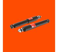 2x Amortiguador Eje delantero Espiga arriba JGT1236T TRW para MAZDA FORD