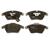 TRW Juego de pastillas de freno Delantero con contacto avisador de desgaste GDB1550 Juego de pastillas de freno Compatible con VW Polo V Hatchback 6R1, 6C1 Golf 6 5K1 Passat B7 Variant 365, SKODA