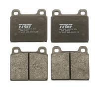 TRW Juego de pastillas de freno Delantero no preparado para indicador de desgaste GDB100 Juego de pastillas de freno Compatible con VW Transporter T2 Bus 22, 23, 24 Transporter T2 Furgoneta 21, 23