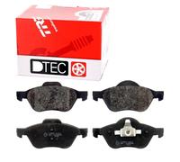 TRW Juego de pastillas de freno Delantero no preparado para indicador de desgaste GDB1687DTE Juego de pastillas de freno Compatible con RENAULT Clio III Hatchback BR0/1, CR0/1 SCÉNIC II JM0/1