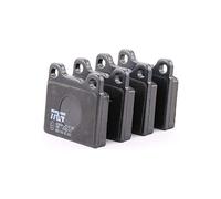 TRW Juego de pastillas de freno no preparado para indicador de desgaste GDB1160 Juego de pastillas de freno