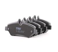 TRW Juego de pastillas de freno Trasero con contacto avisador de desgaste GDB2076 Juego de pastillas de freno Compatible con MERCEDES-BENZ Sprinter 3.5-T Furgoneta W906 Sprinter 3.5-T Bus W906