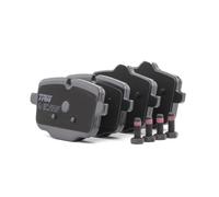 TRW Juego de pastillas de freno Trasero para BMW 5 Touring (F11) 5 Sedán (F10)