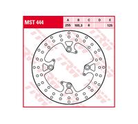 TRW Lucas Disco de freno MST444, rígido