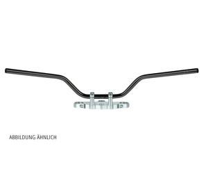 TRW Lucas Manillar de acero 22 mm Classic alto, cromo, plata