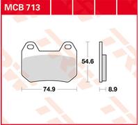 TRW Lucas MCB713 Pastilla de freno