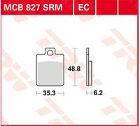 TRW Lucas MCB827 Pastilla de freno