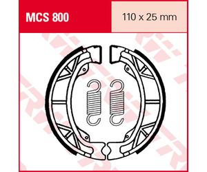 TRW Lucas MCS800 Zapatas de freno